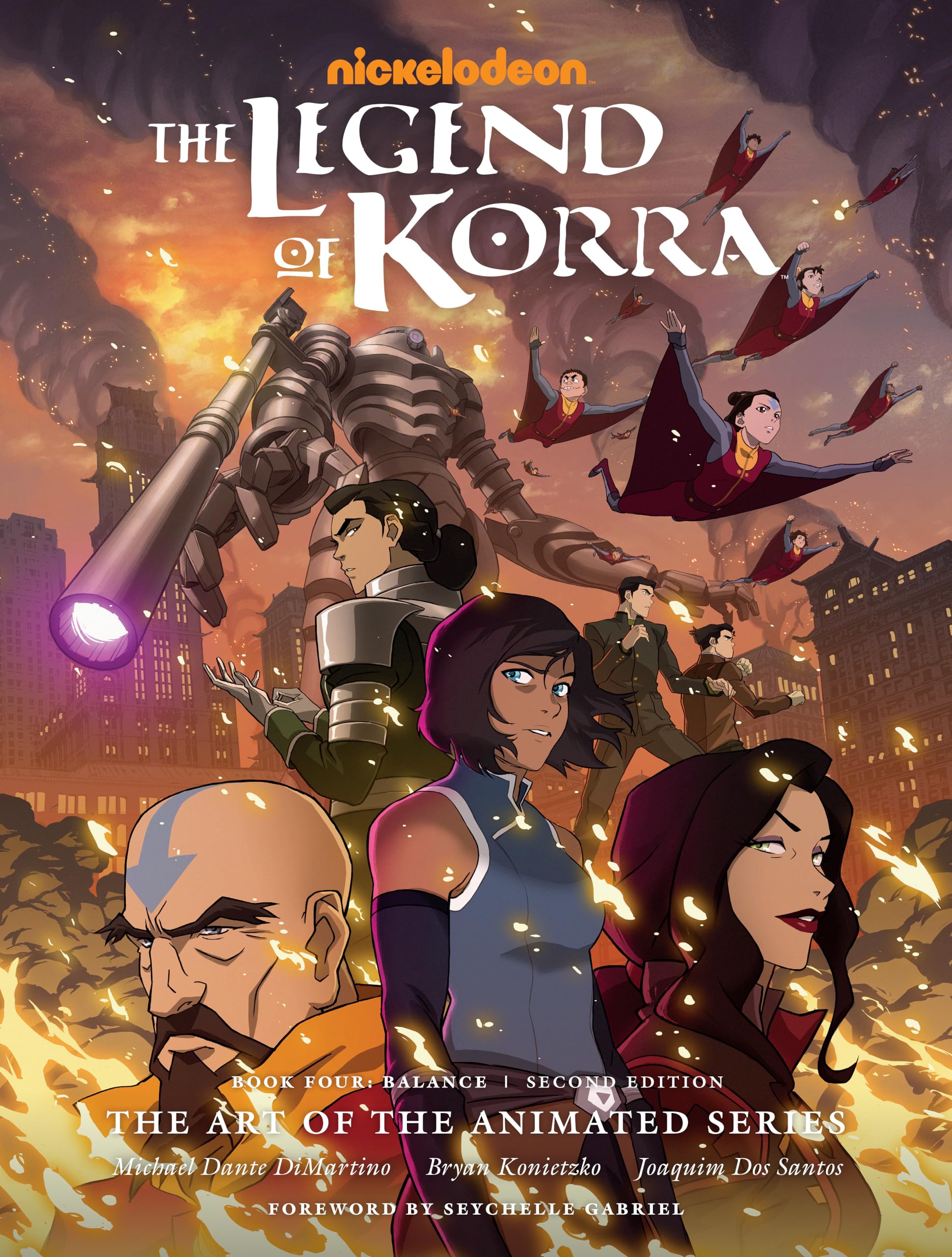 The Legend Of Korra: The Art Of The Animated Seriesbook Four: Balance (Second Edition),New