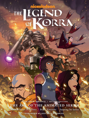 The Legend Of Korra: The Art Of The Animated Seriesbook Four: Balance (Second Edition),New