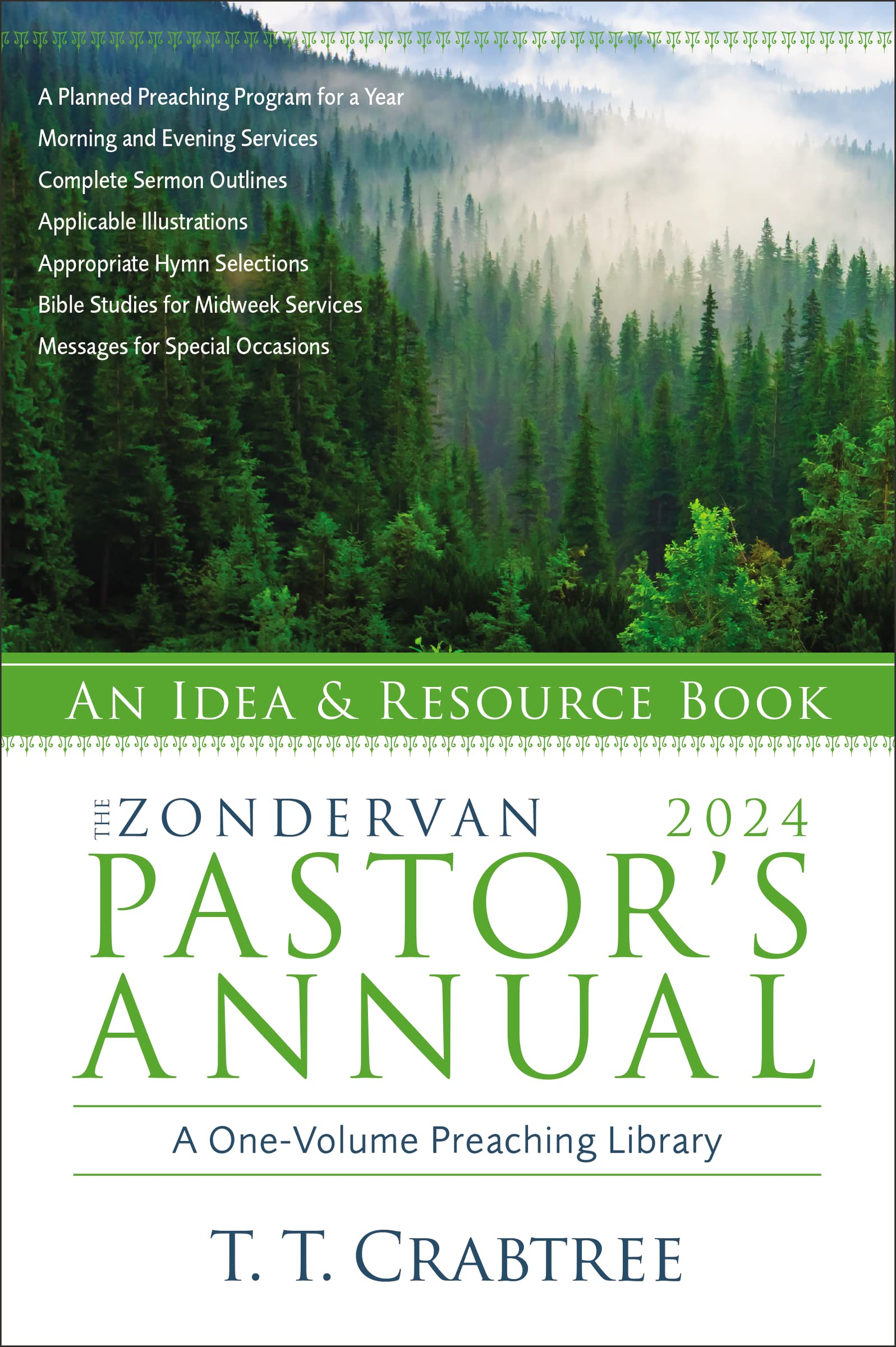 The Zondervan 2024 Pastor'S Annual: An Idea And Resource Book,Used