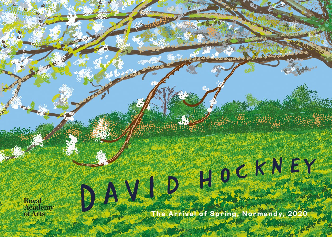 David Hockney: The Arrival of Spring in Normandy, 2020,Used