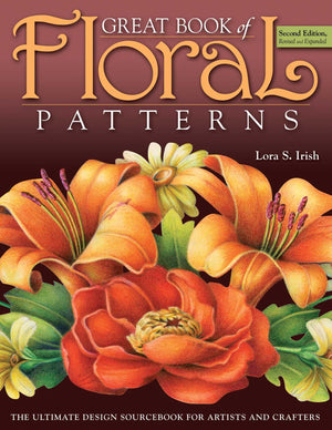 Great Book of Floral Patterns 2nd Edition: The Ultimate Design Sourcebook for Artists and Crafters,Used