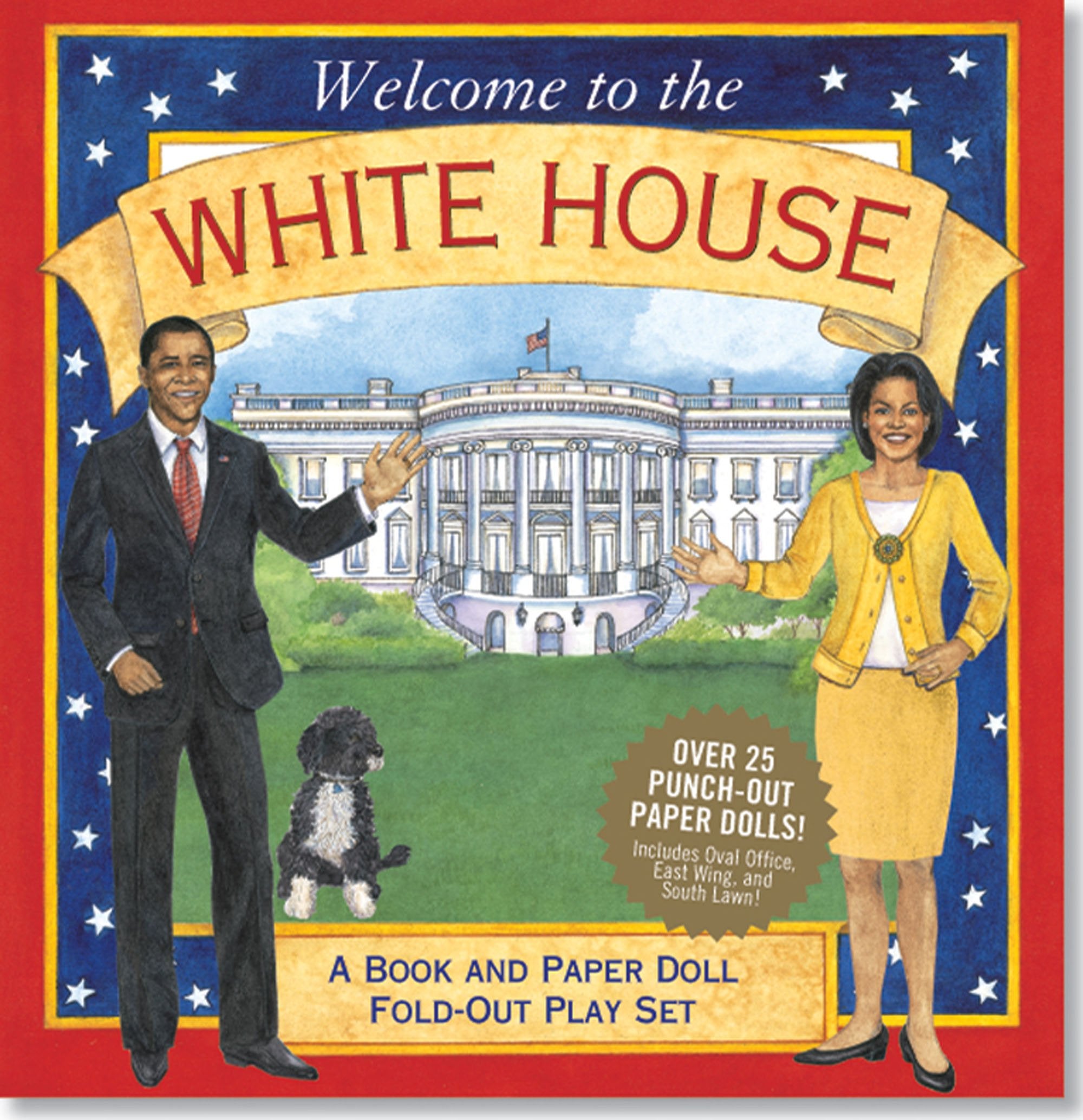 Welcome to the White House (A Book and Paper Doll FoldOut Play Set),Used