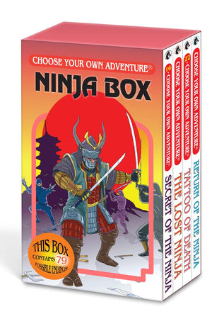 Choose Your Own Adventure 4Book Boxed Set Ninja Box (Secret of the Ninja, Tattoo of Death, The Lost Ninja, Return Of the Ninja),New