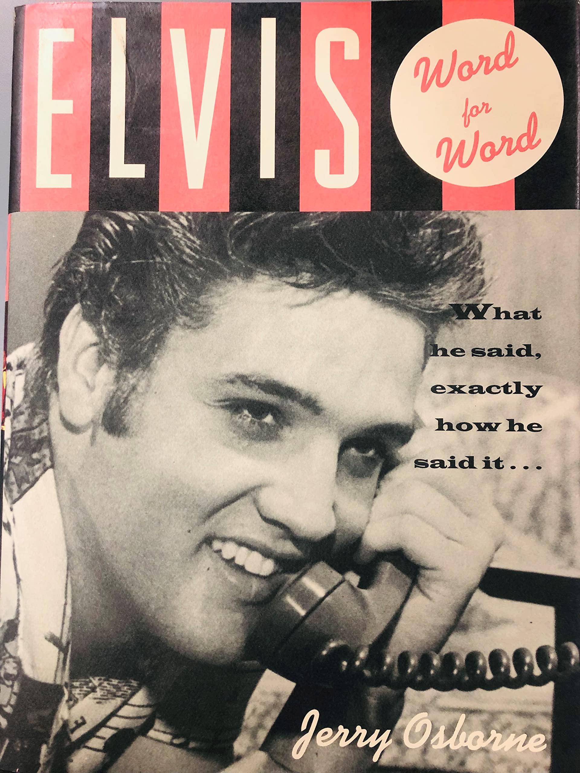 Elvis : Word For Word,New