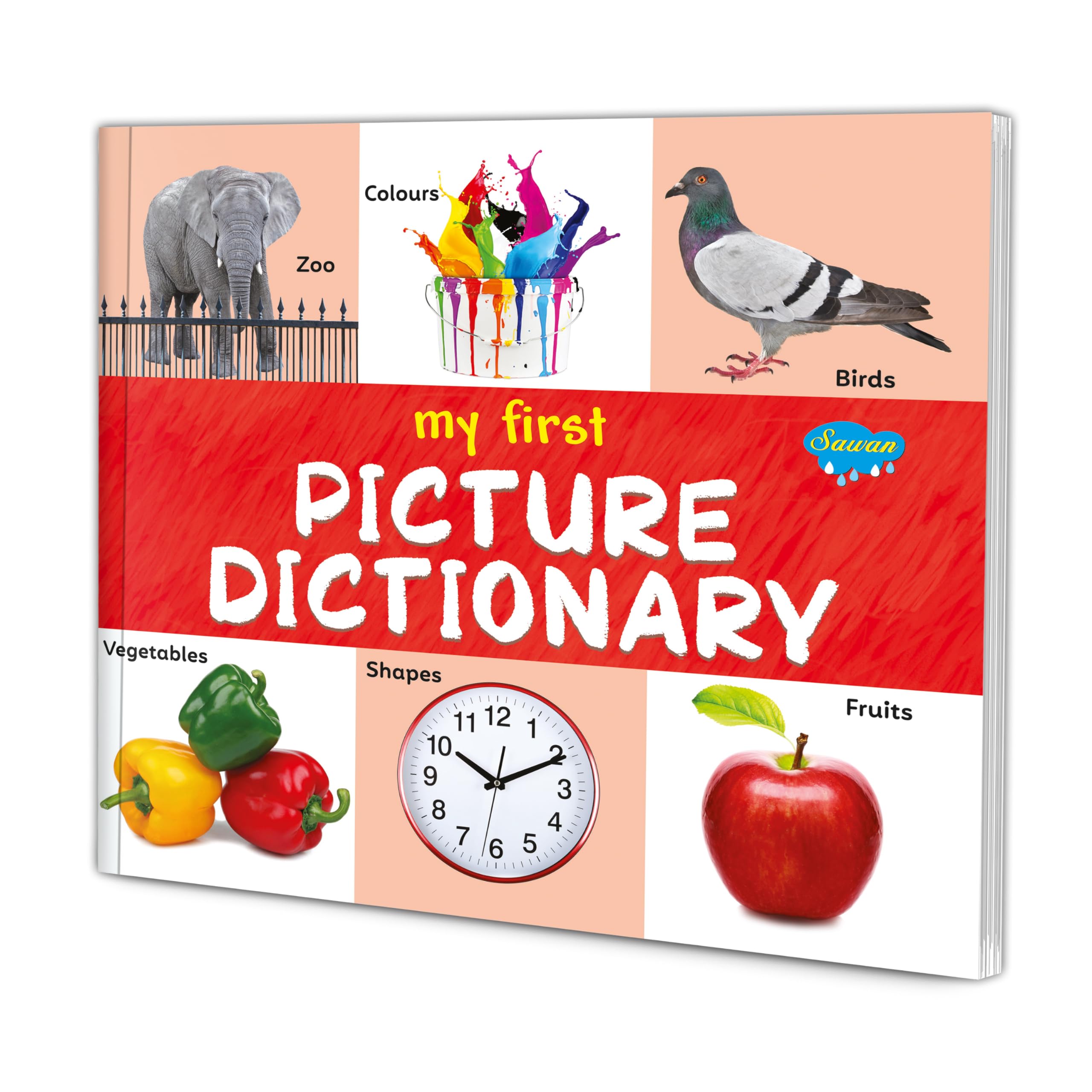 My First Picture Dictionary Book : Preschool Picture Book, Educational Storybook For Kids, KidS First Picture Book