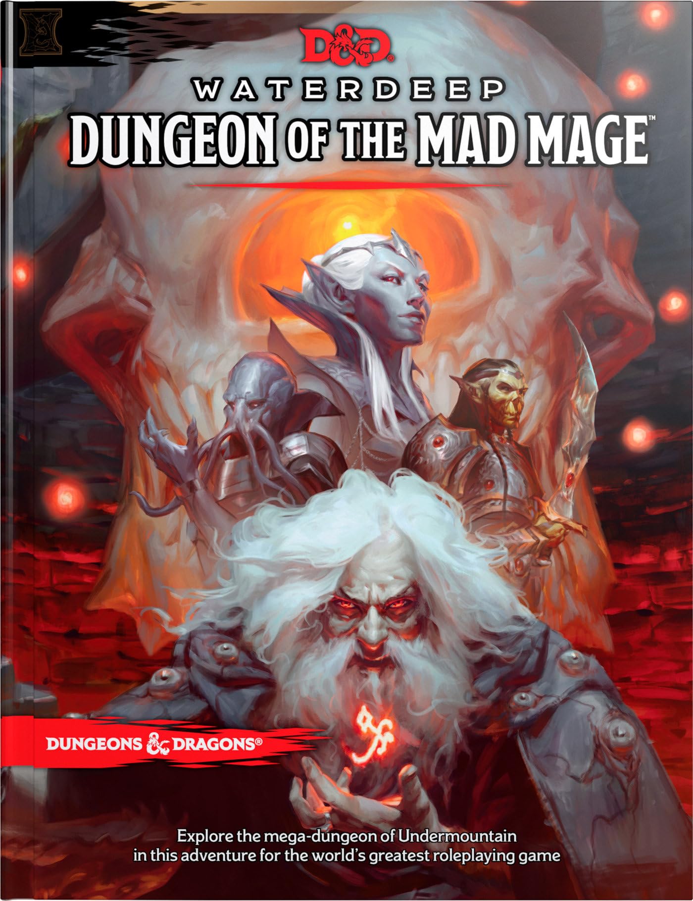 Dungeons & Dragons Waterdeep: Dungeon Of The Mad Mage (Adventure Book, D&D Roleplaying Game),Used