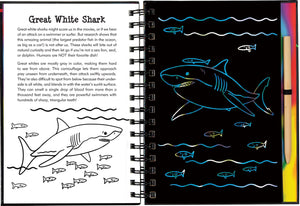 Scratch & Sketch Sharks (Trace Along),Used