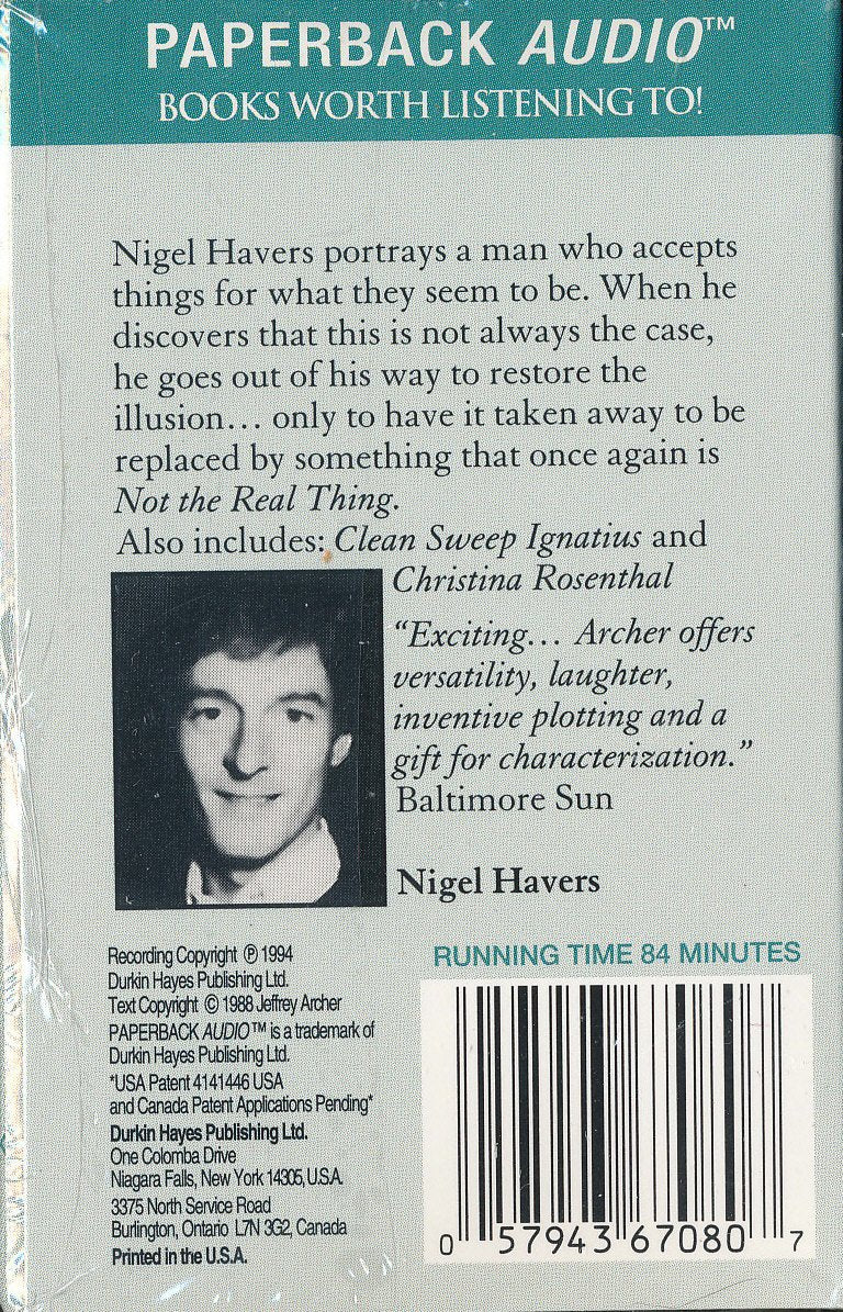 Not the Real Thing and Other Stories,Used