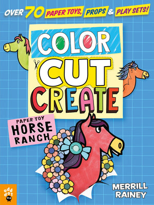 Color, Cut, Create Play Sets: Horse Ranch,Used