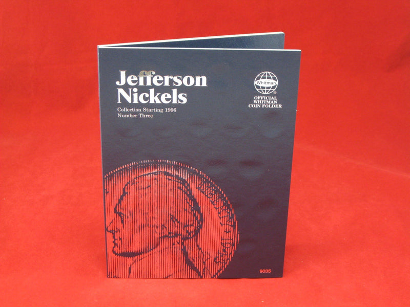 Jefferson Nickels Folder Starting 1996 (Official Whitman Coin Folder),New