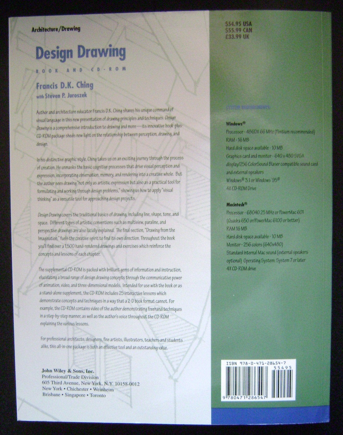 Wiley Design Drawing - Professional Art Sketchbook for Designers and Artists, Ideal for Planning and Concept Development