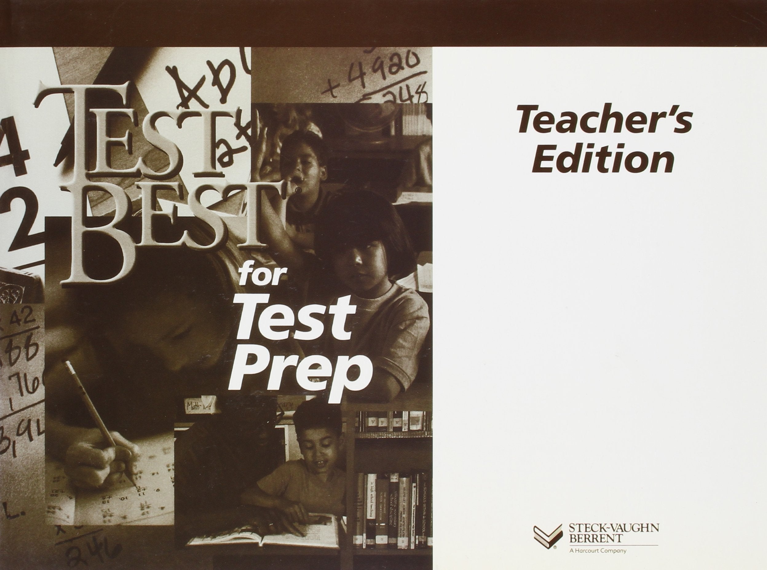 Test Best For Test Prep Level E,Used