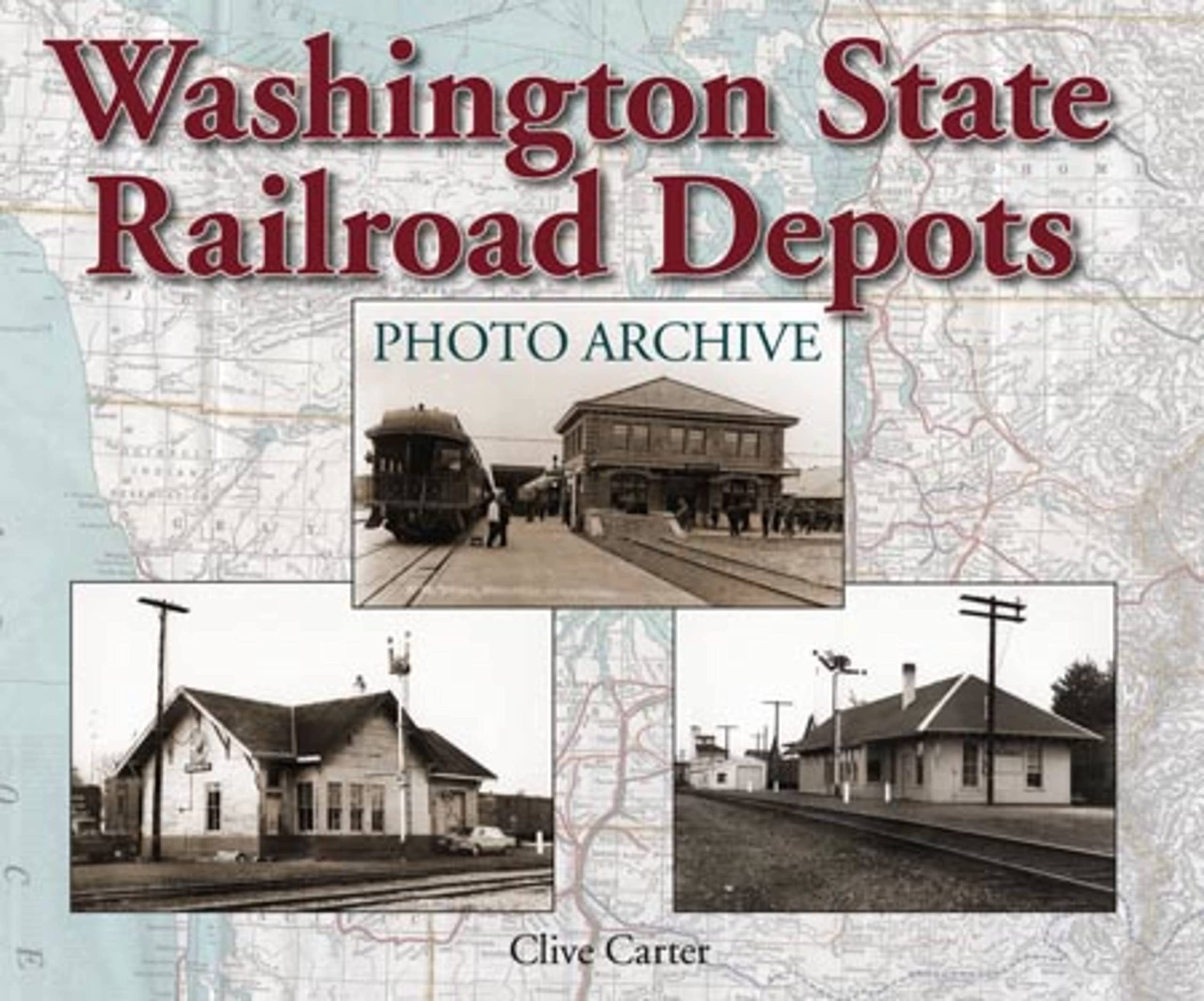 Washington State Railroad Depots Photo Archive,Used