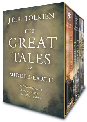 The Great Tales Of Middleearth Box Set: The Children Of Hrin, Beren And Lthien, And The Fall Of Gondolin,New