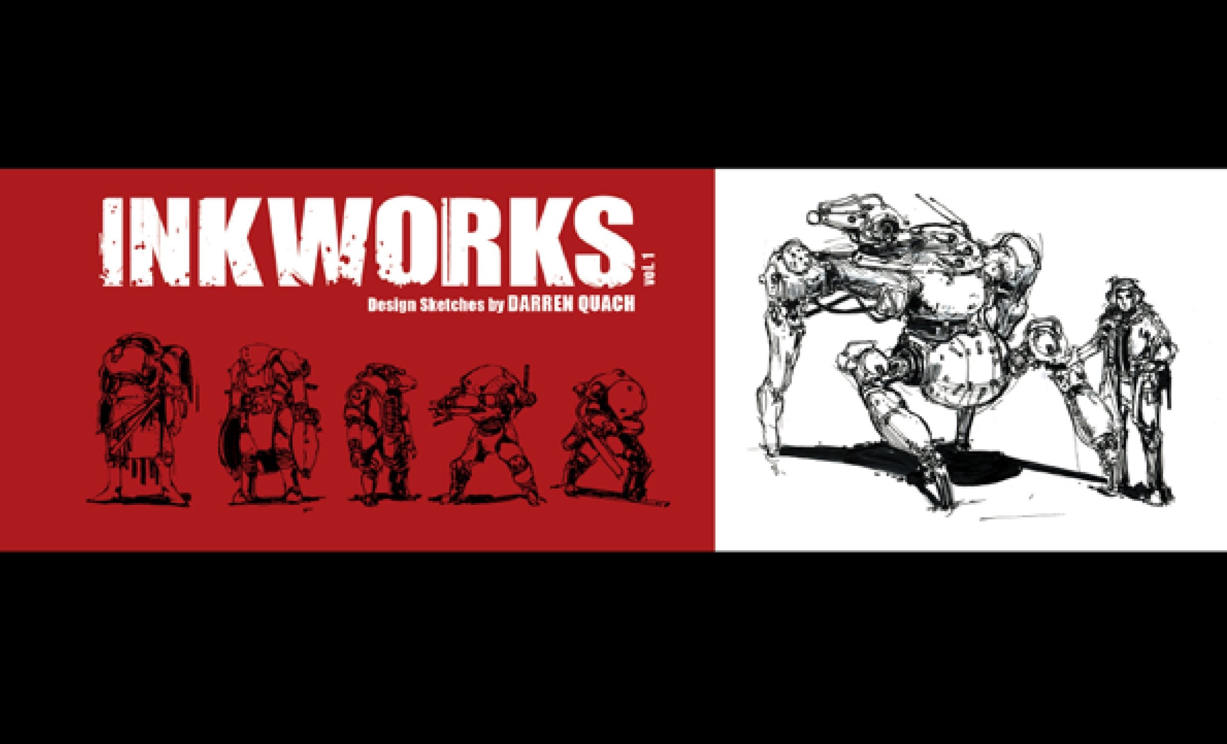 Inkworks: Darren Quach Sketchbook Vol. 01,Used