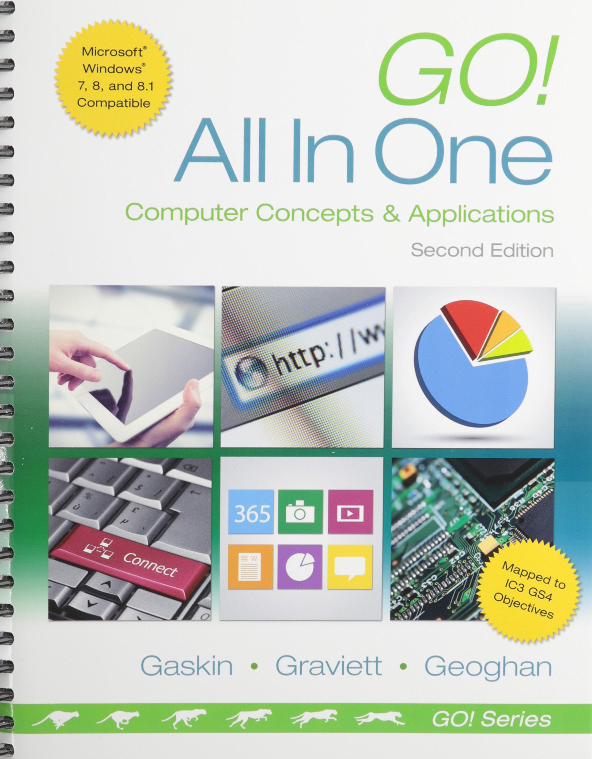 Go! All in One: Computer Concepts and Applications & MyLab IT with Pearson eText  Access Card  for GO! All In One Computer C,Used