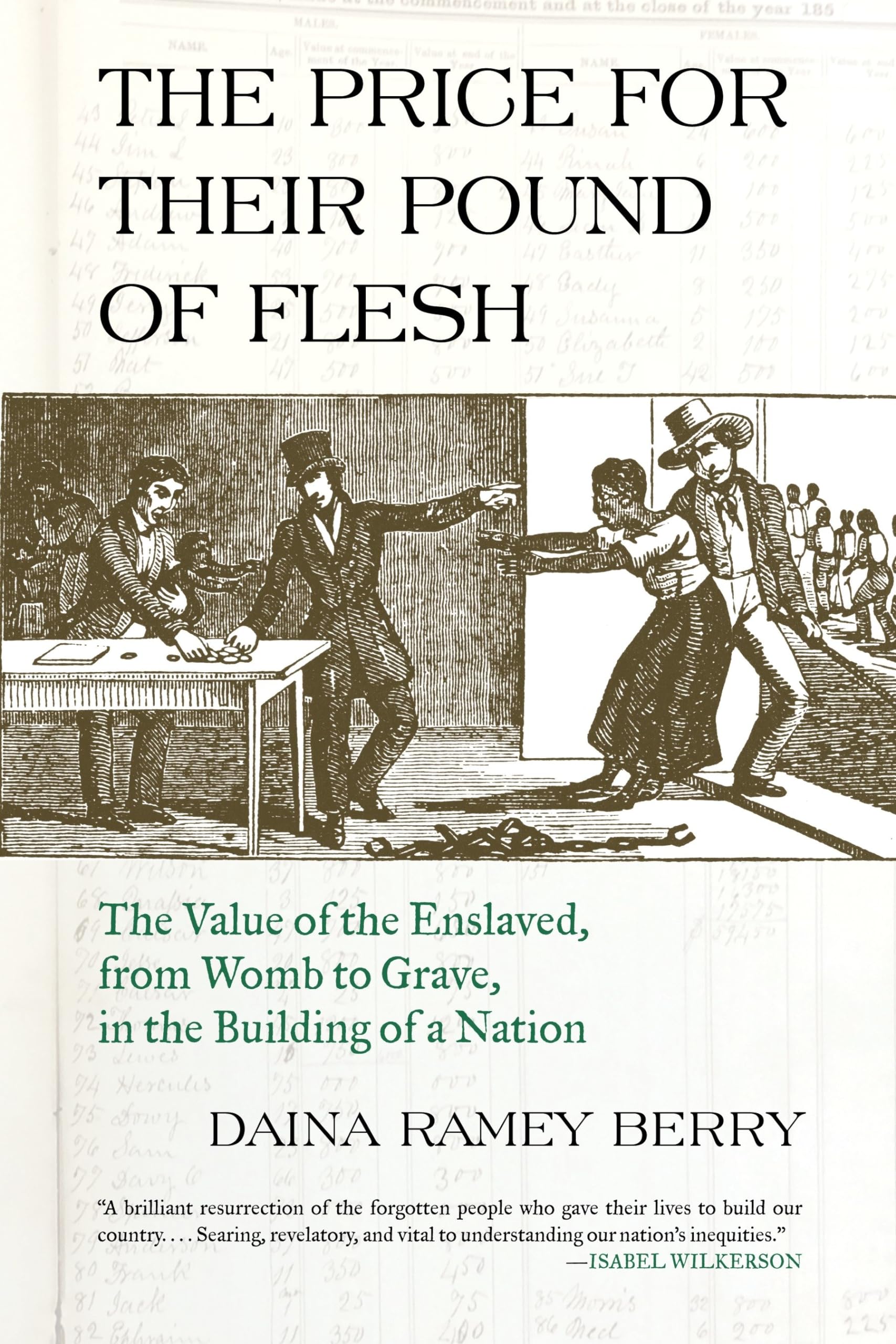 The Price For Their Pound Of Flesh: The Value Of The Enslaved, From Womb To Grave, In The Building Of A Nation,Used