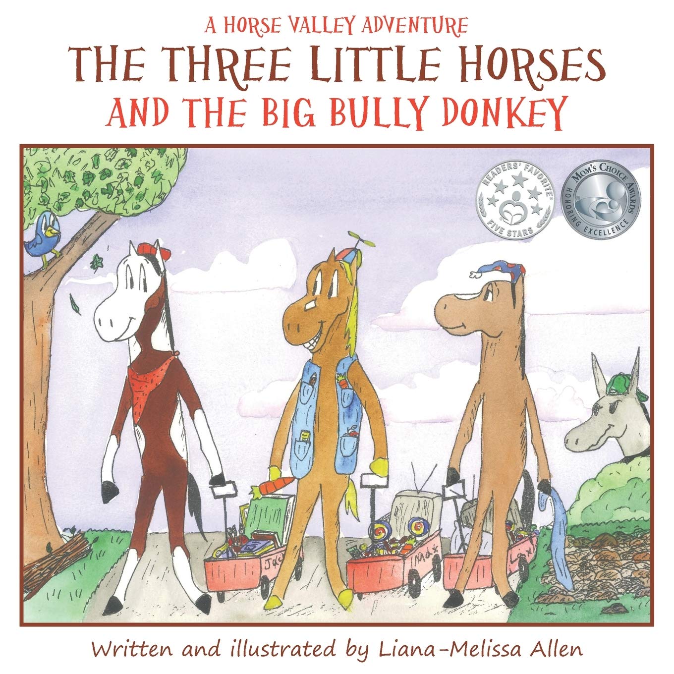 The Three Little Horses And The Big Bully Donkey: A Horse Valley Adventure (Book 1),Used