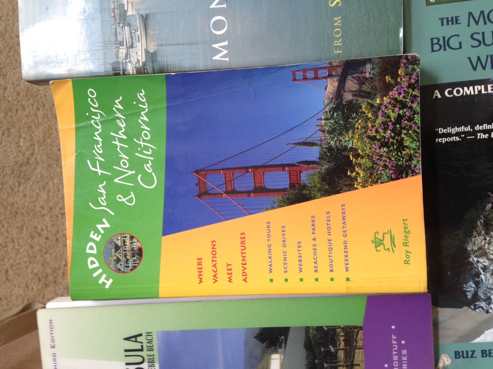 The Monterey Bay, Big Sur, & Gold Coast Wine Country Book: A Complete Guide, Second Edition (A Great Destinations Guide),Used