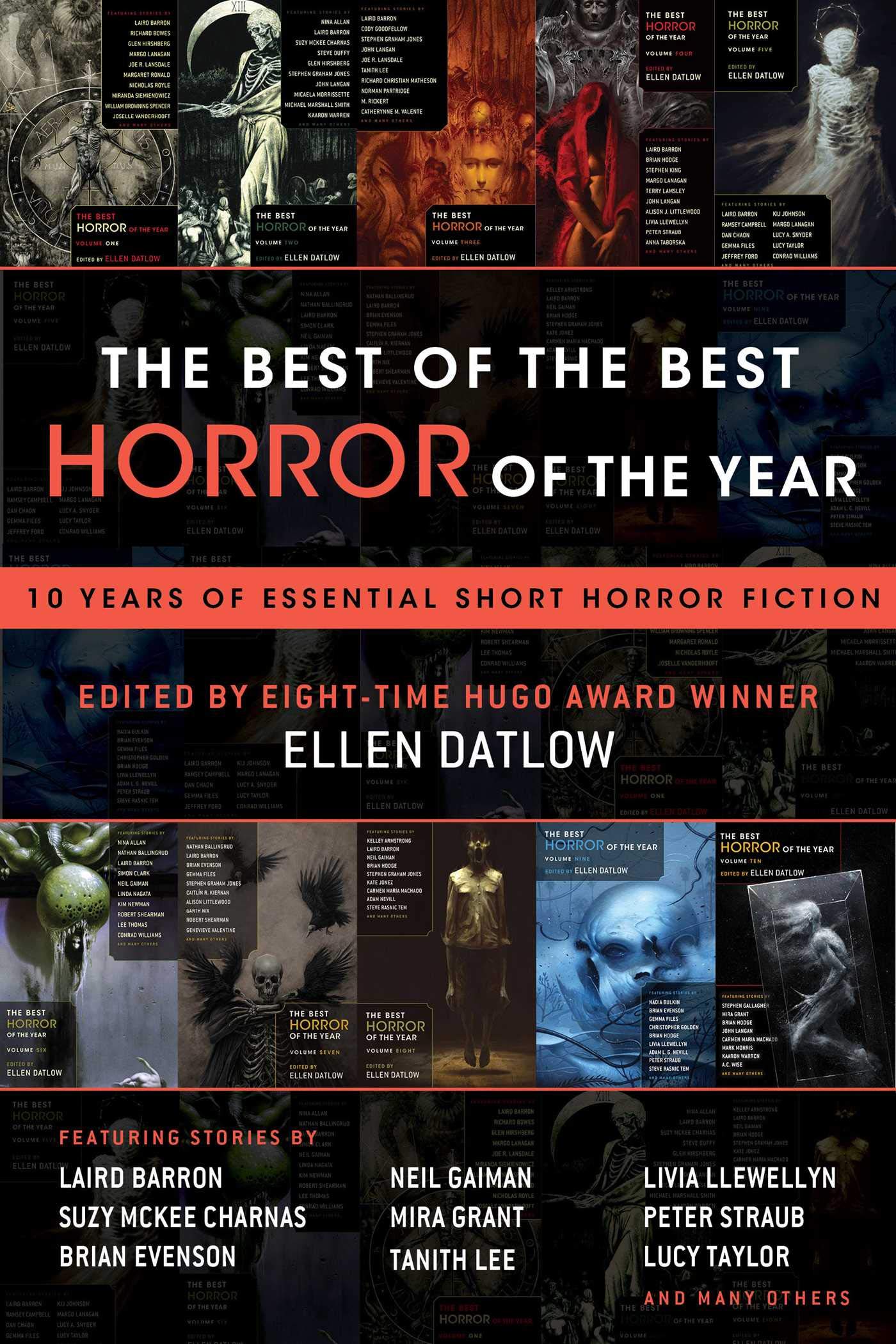 The Best of the Best Horror of the Year: 10 Years of Essential Short Horror Fiction,Used