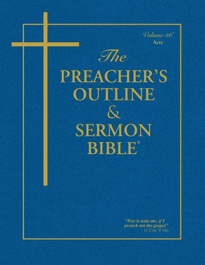 The Preacher's Outline & Sermon Bible: Acts (The Preacher's Outline & Sermon Bible KJV),Used