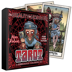 The Beauty of Horror: Fear Your Future Tarot Deck,Used