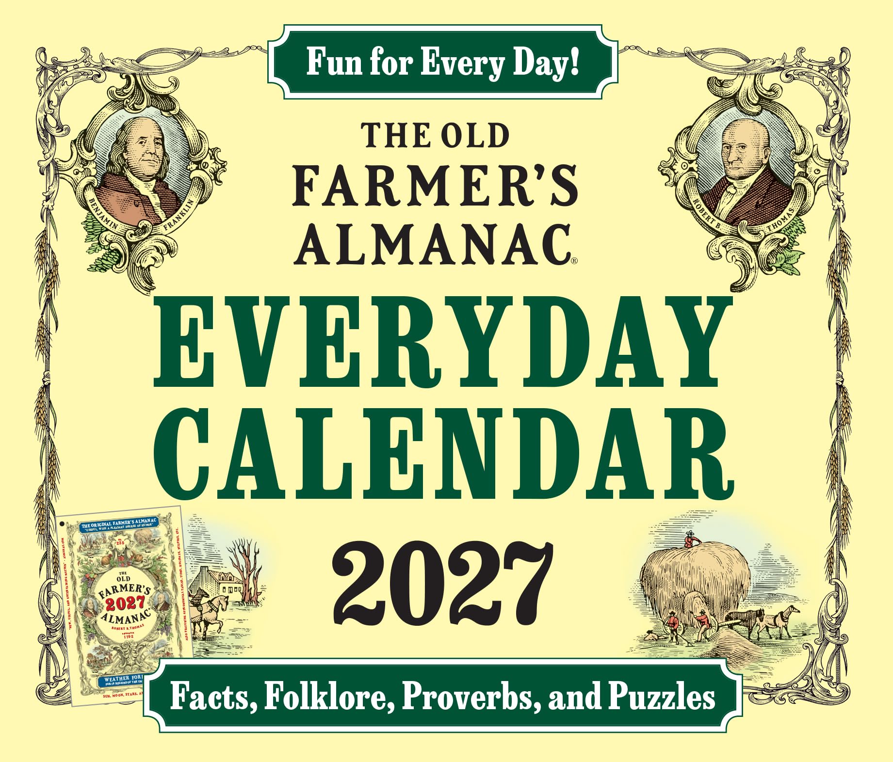 The 2027 Old FarmerS Almanac Everyday Box Calendar