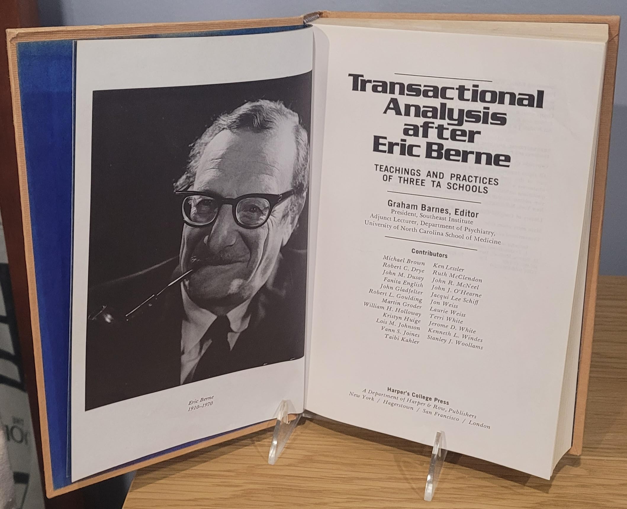 Transactional Analysis After Eric Berne,New