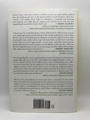 Moral Tribes: Emotion, Reason, and the Gap Between Us and Them,Used