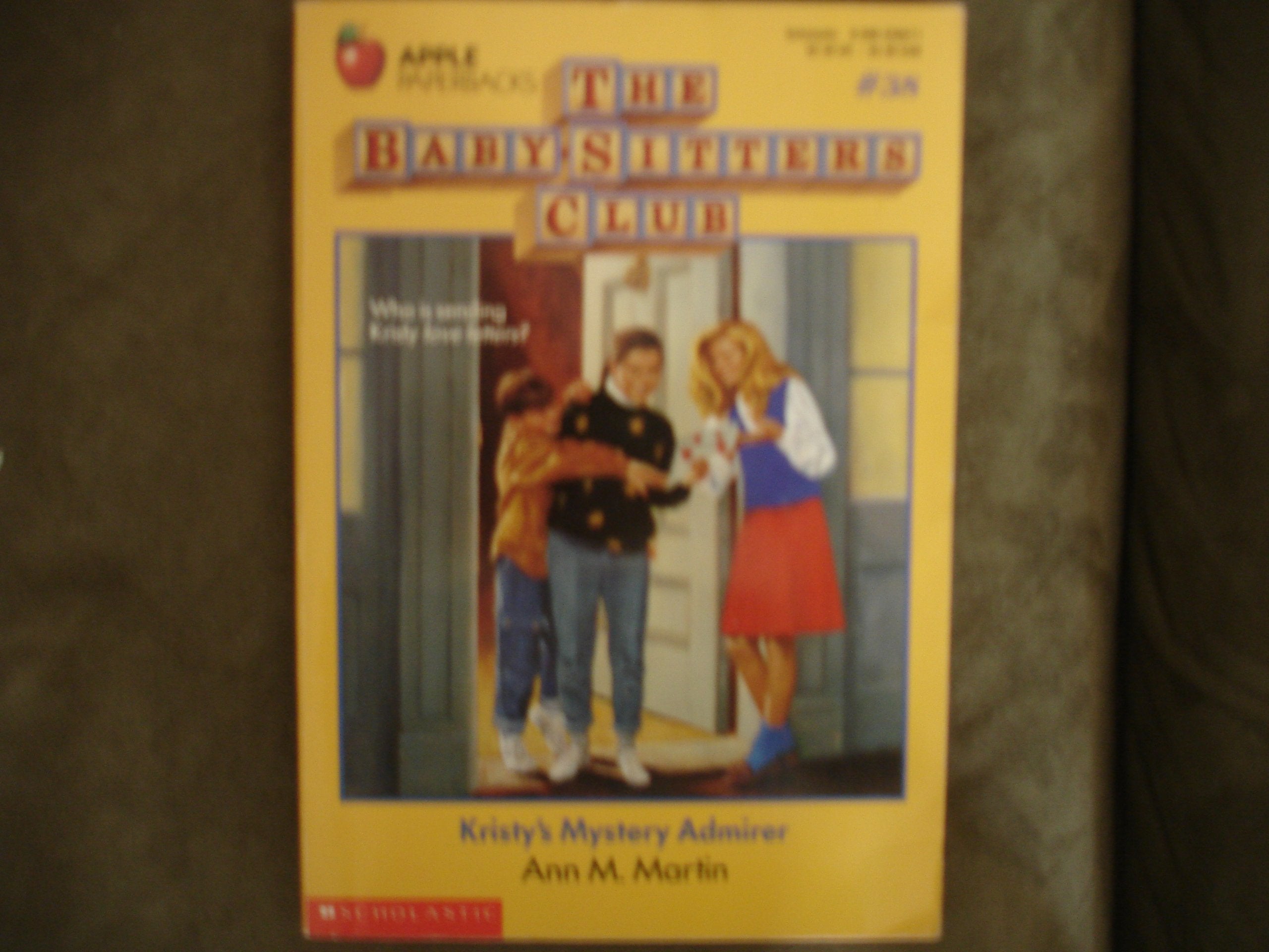 Kristys Mystery Admirer (Babysitters Club, No. 38),Used