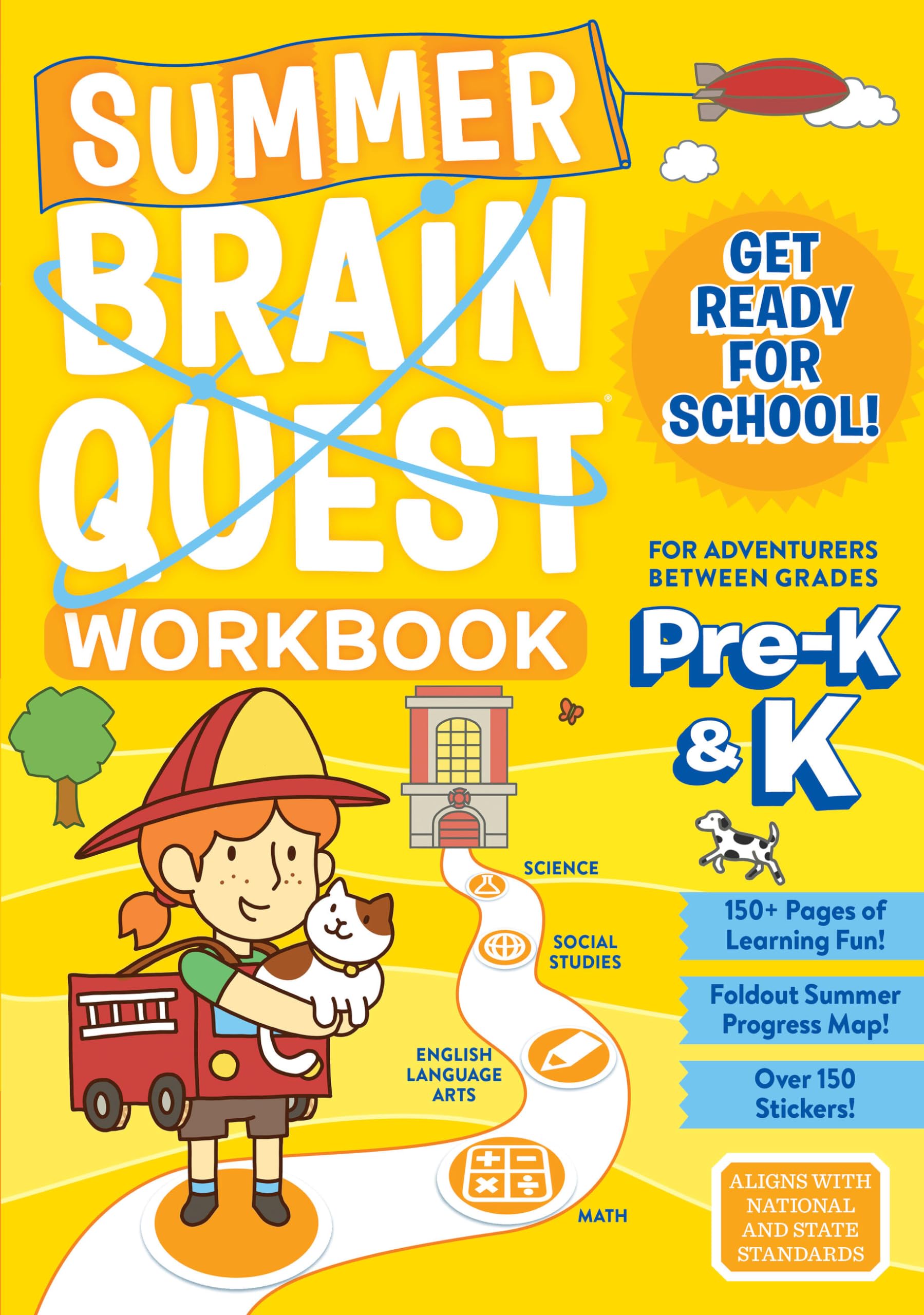 Summer Brain Quest: Between Grades PreK & K,Used