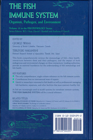 The Fish Immune System: Organism, Pathogen, and Environment (Volume 15) (Fish Physiology, Volume 15),Used