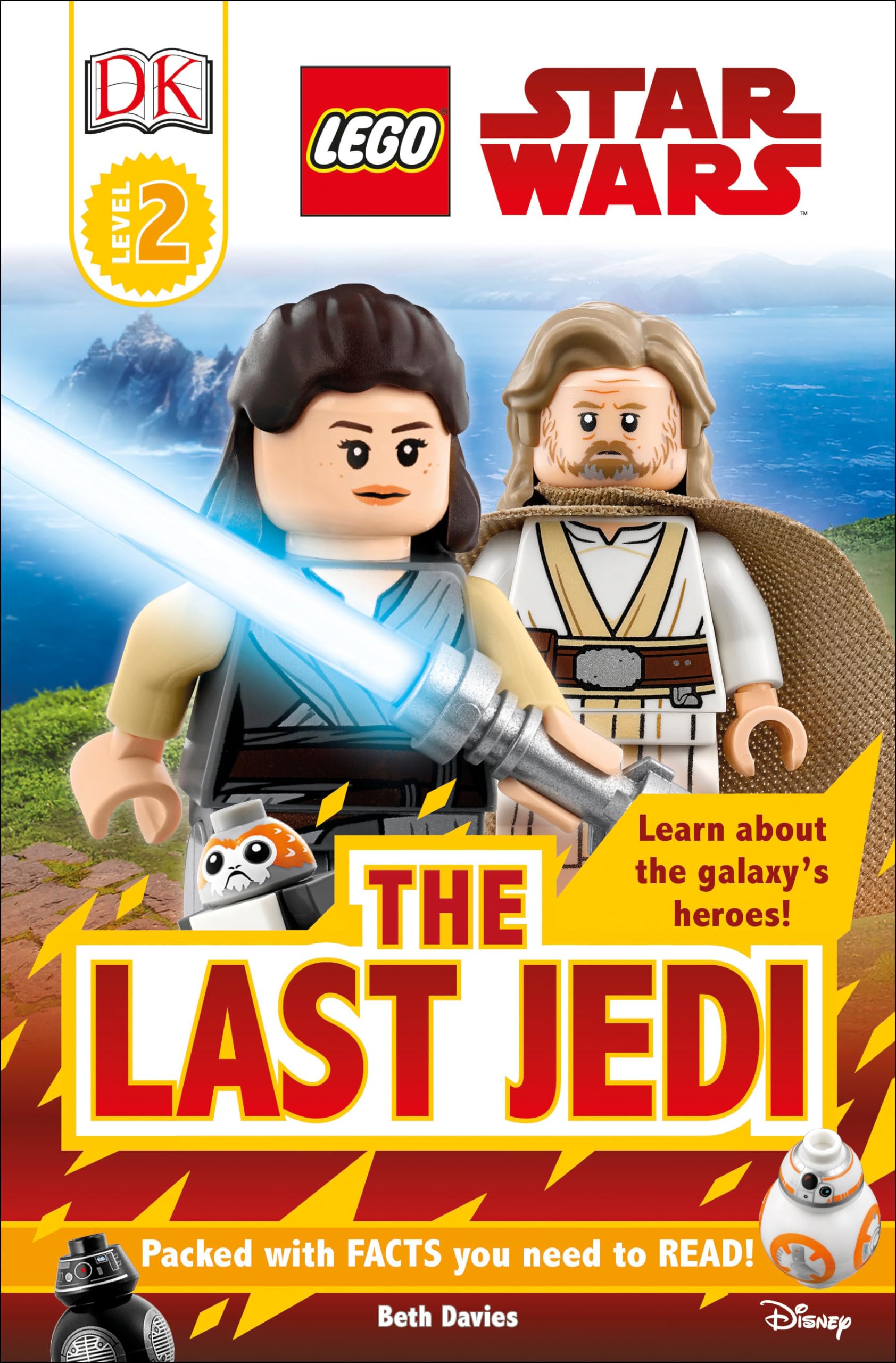 DK Readers L2: LEGO Star Wars: The Last Jedi (DK Readers Level 2),New