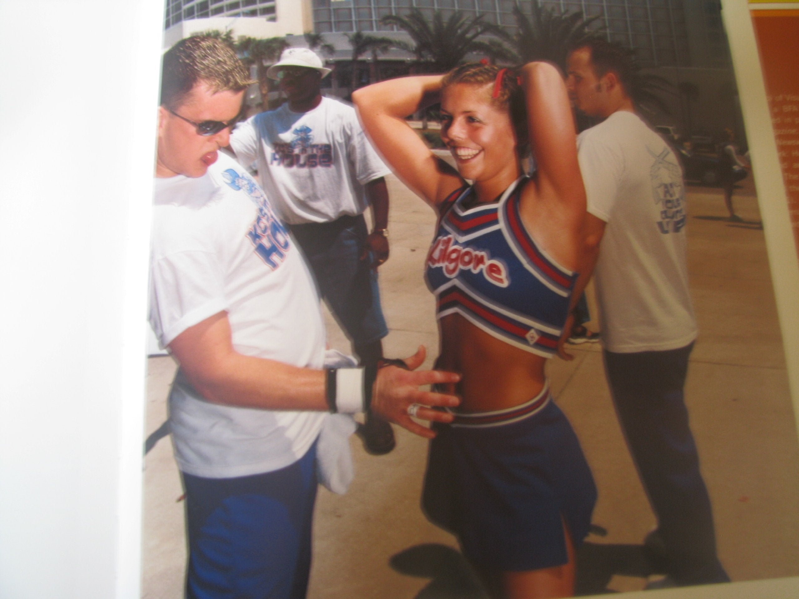 2468: American Cheerleaders and Football Players,Used