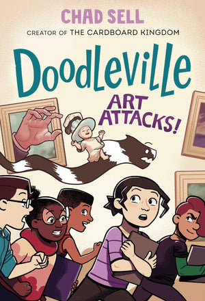 Doodleville #2: Art Attacks!: (A Graphic Novel),Used