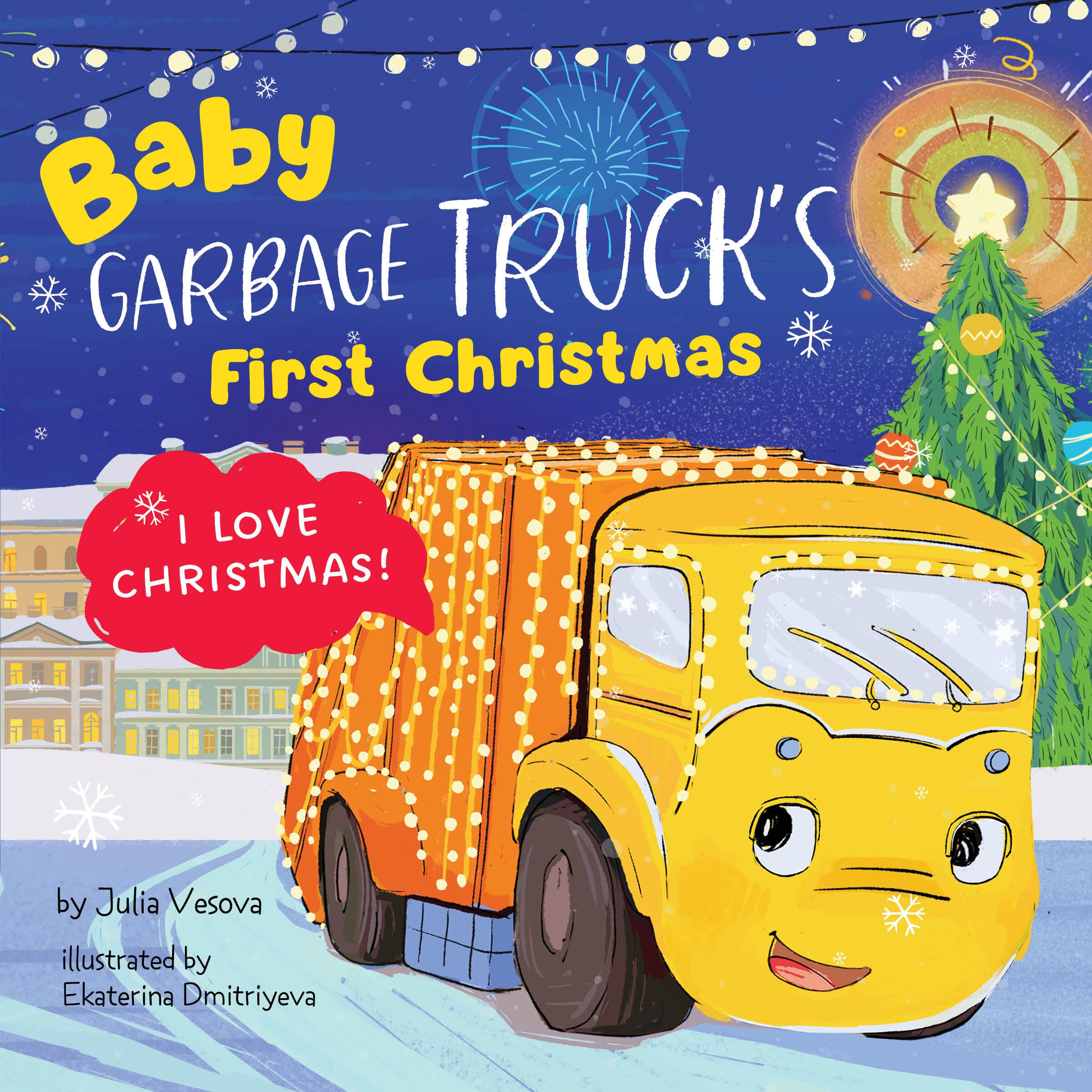 Baby Garbage TruckS First Christmas
