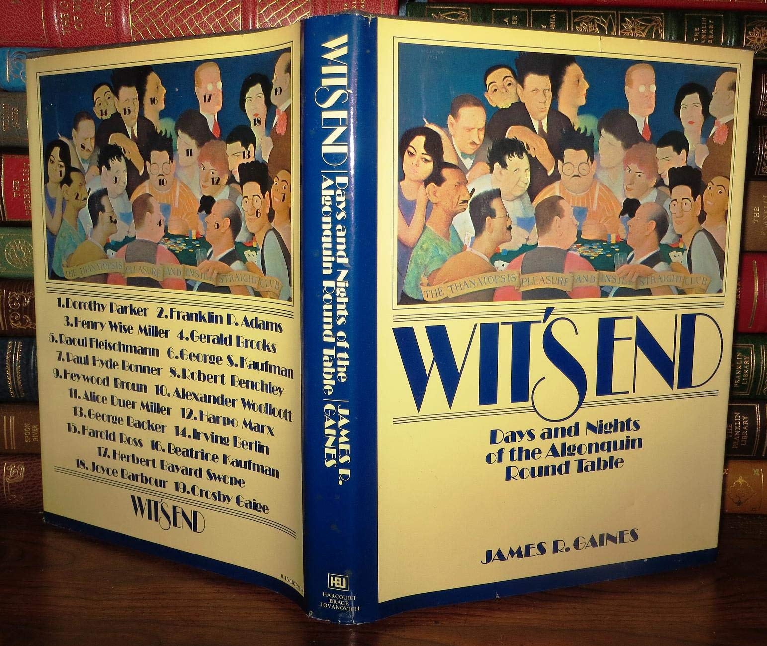 Wit's End: Days and Nights of the Algonquin Round Table,Used