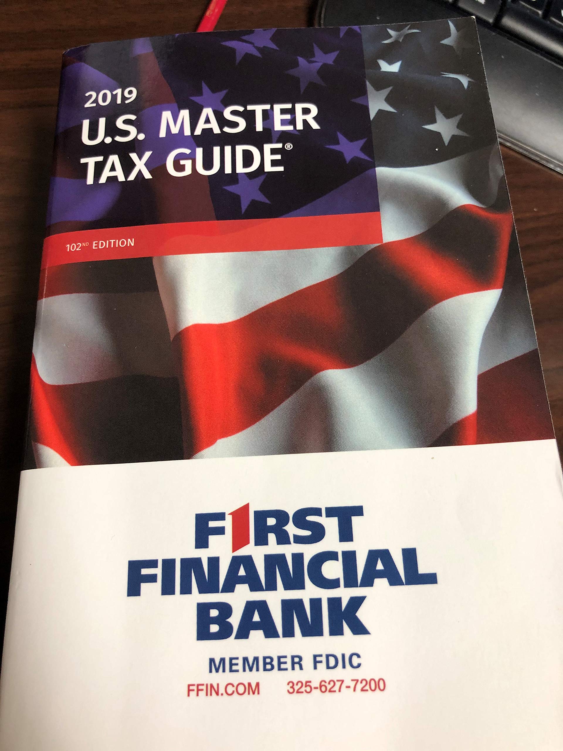 U.S. Master Tax Guide 2019,New
