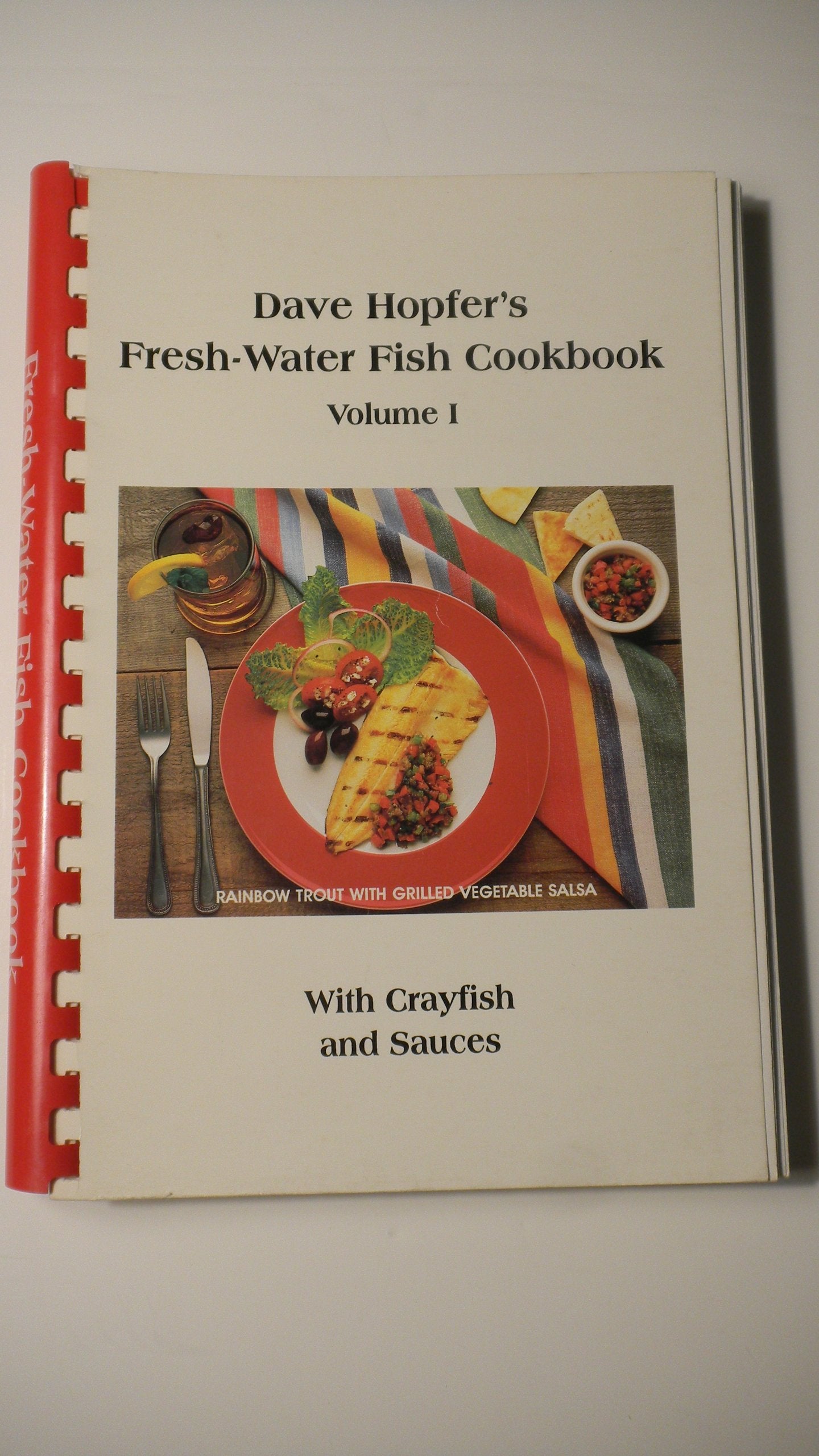 Dave Hopfer's FreshWater Fish Cookbook With Crayfish and Sauces,Used