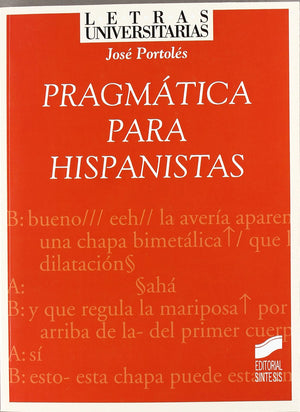 Pragmtica para hispanistas,Used