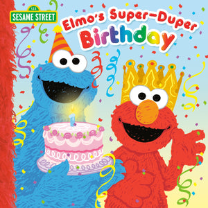 Elmos Super-Duper Birthday (Sesame Street) (Pictureback)-Like New Condition