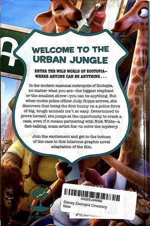 NOVIIML Disney Zootopia Cinestory Comic - Engaging Storytelling for Fans