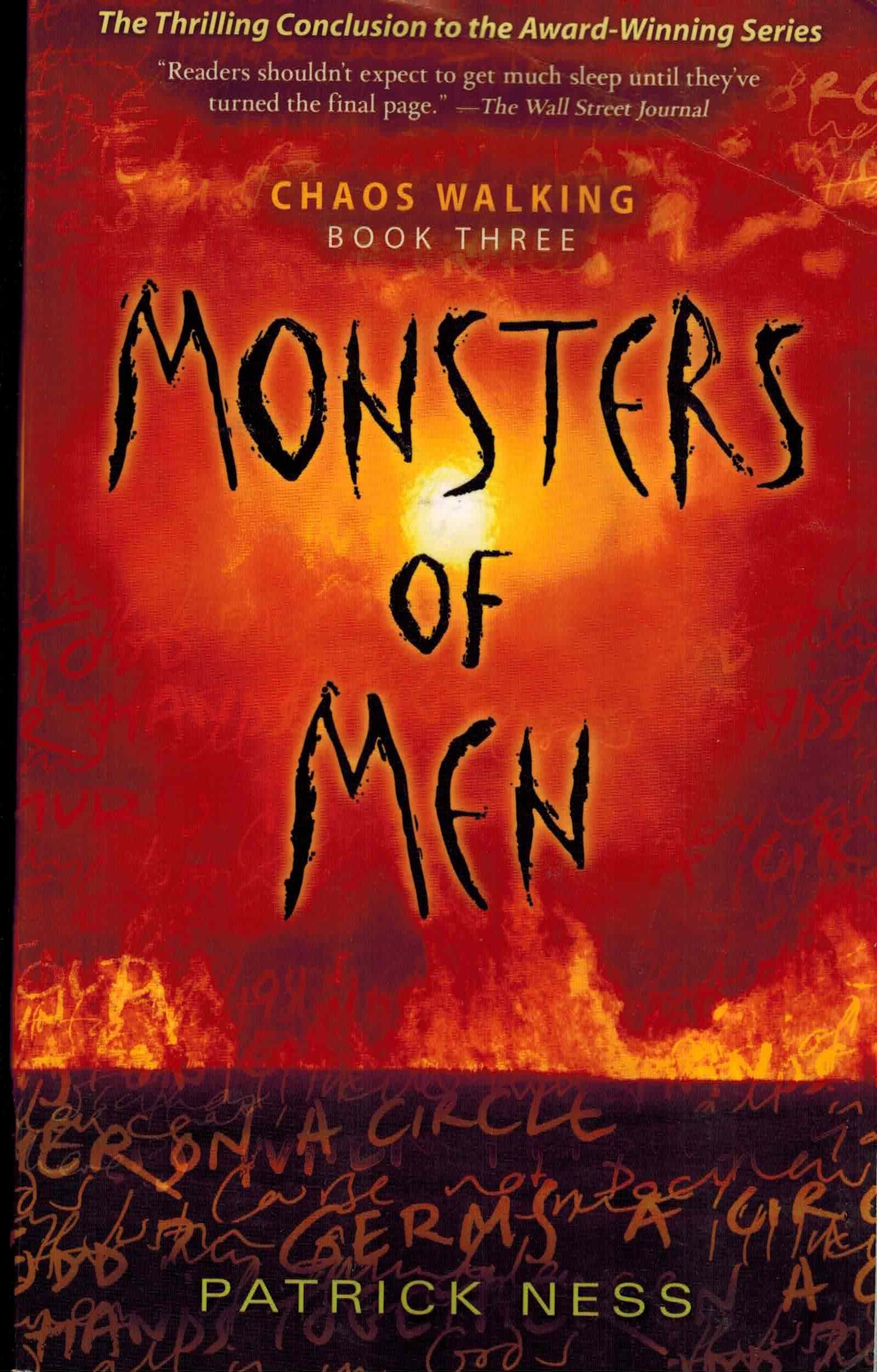 Monsters Of Men: Chaos Walking: Book Three-new,New