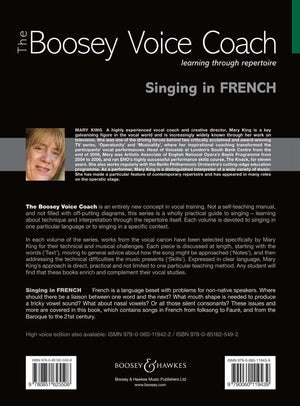 Singing in French  Medium/Low Voice: The Boosey Voice Coach (Boosey Voice Coach Series),Used