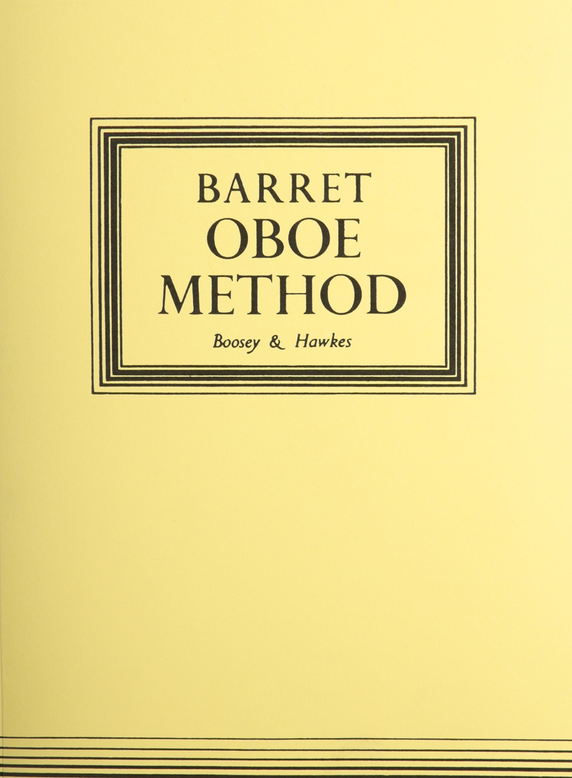 Oboe Method: Original Edition,Used