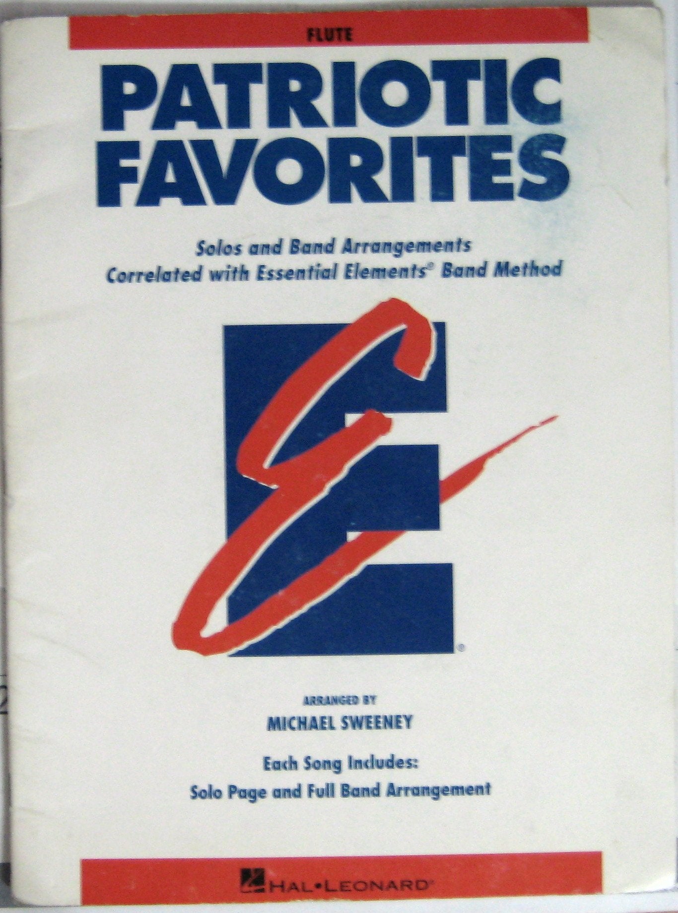Patriotic Favorites  Flute,Used