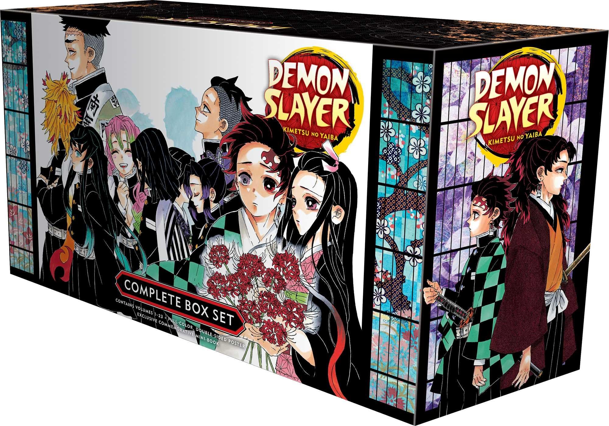 Demon Slayer: Kimetsu No Yaiba Complete Box Set: Includes Volumes 123 With Premium