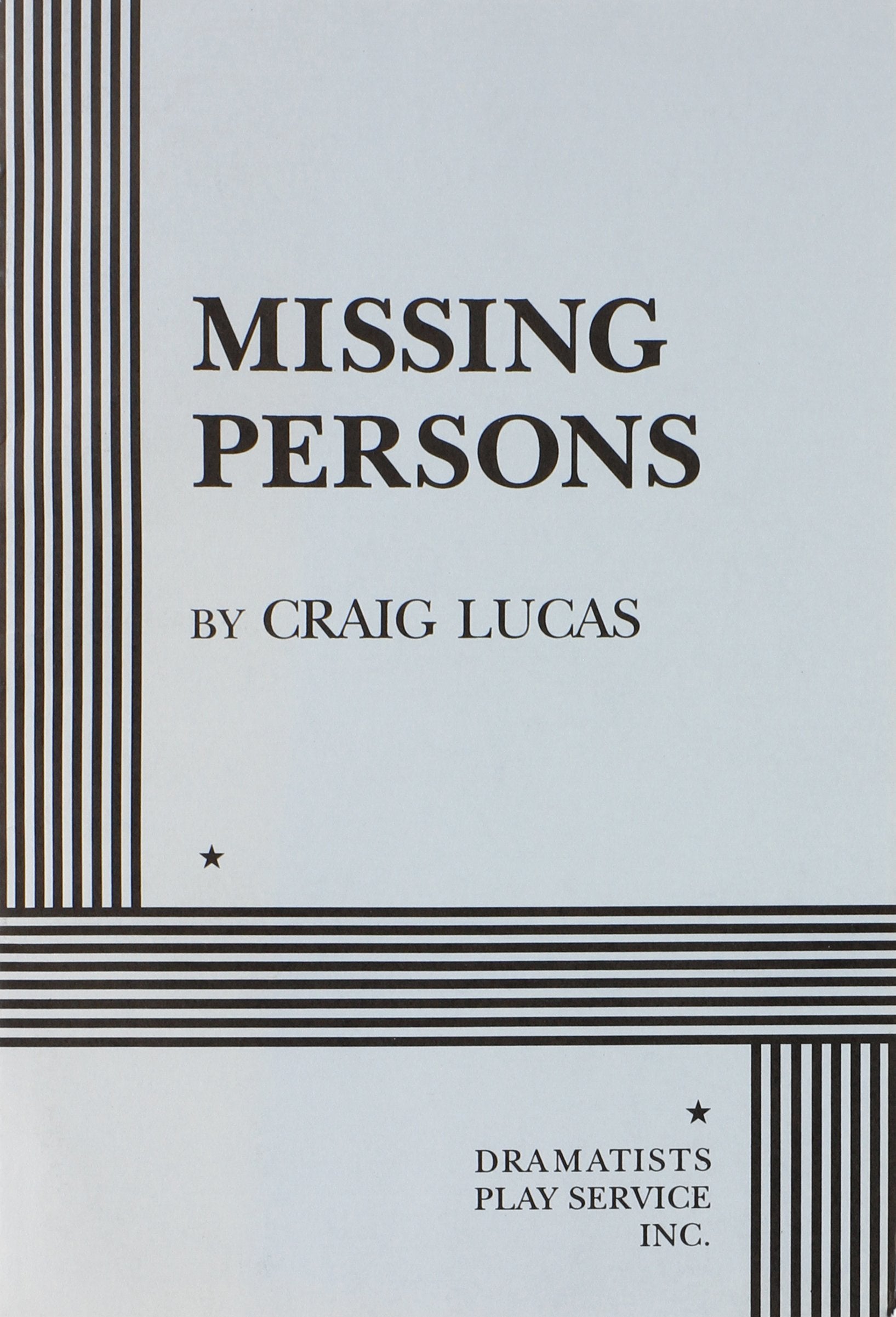 Missing Persons  Acting Edition,Used