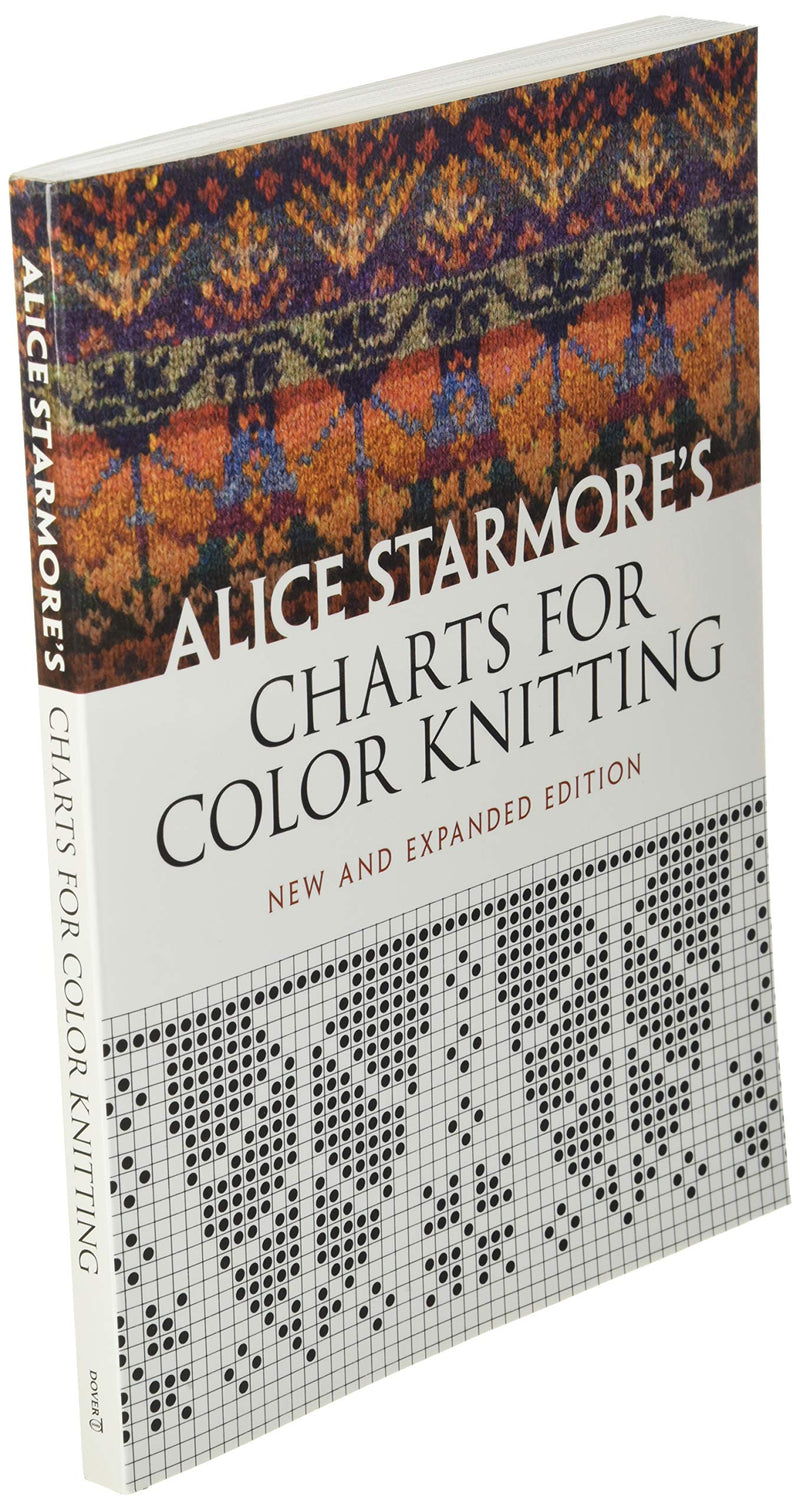 Alice Starmore'S Charts For Color Knitting: New And Expanded Edition (Dover Knitting, Crochet, Tatting, Lace),Used