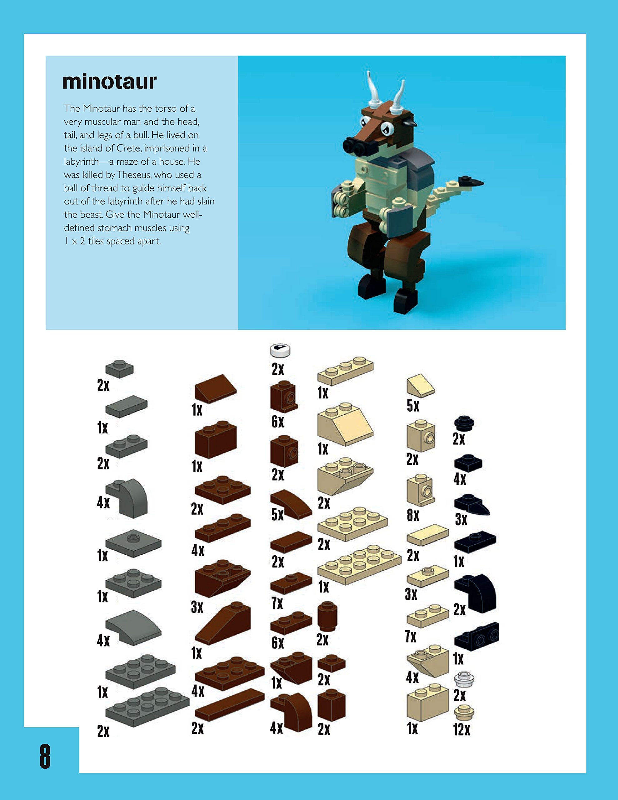 Brick Beasts: 40 Clever & Creative Ideas to Make from Classic Lego (Brick Builds Series),Used